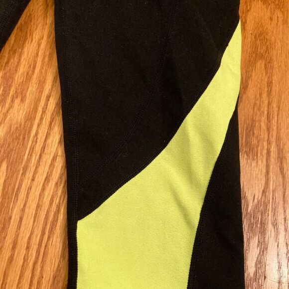 Fabletics Black and Yellow Leggings - Picture 3 of 9